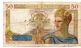 France - Frankreich 50 Francs 11/02/1937 Cérès B+