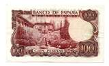 Espagne - Spain 100 Pestas 17/11/1970 VF