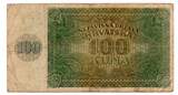 Croatie - Croatia - Kroatia 100 Kuna 1941 F