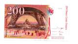 France - Frankreich 200 Francs 1997 Eiffel EF