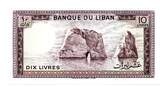 Liban - Lebanon 10 Livres 1986 AU
