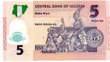 Nigéria 5 Naira 2016 UNC