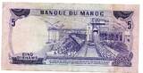 Maroc - Morocco - Marokko 5 Dirhams 1970 F+
