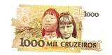 Brésil- Brazil 1000 Cruzeros ND AU