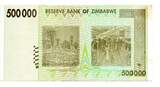 Zimbabwe 500000 Dollars 2008 VF