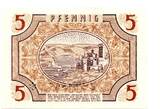 Rheinland Pfalz 5 Pfennig 15/10/1947 AU