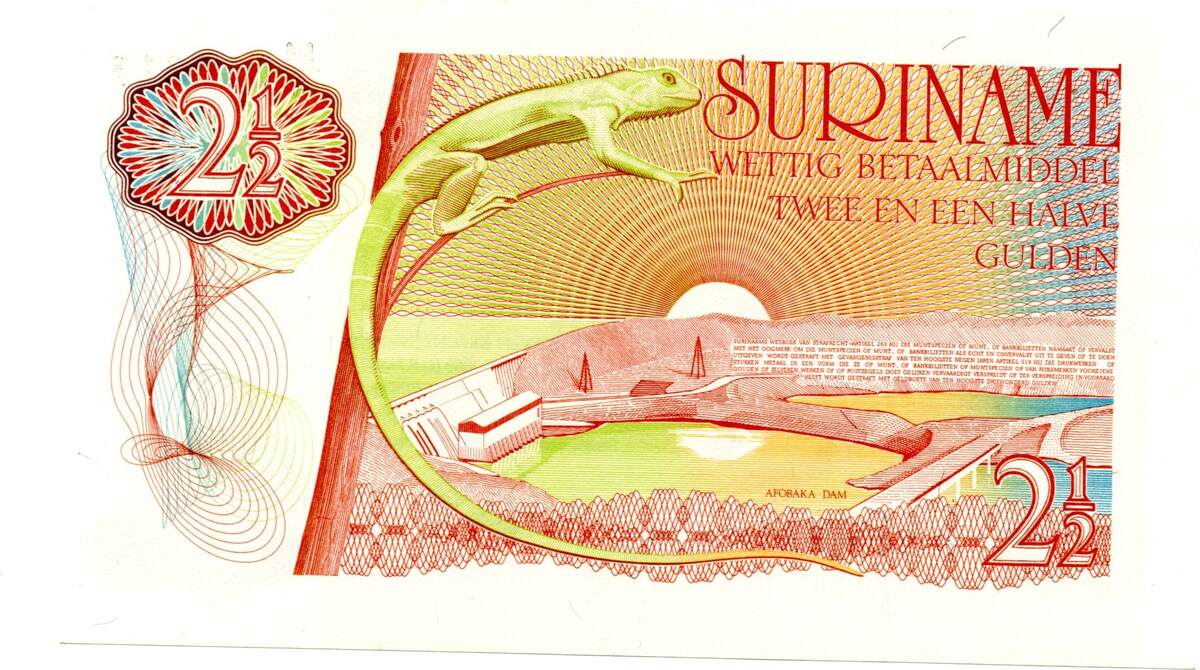 Surinam - Suriname 2.5 Gulden 1/11/1985 UNC | MA-Shops