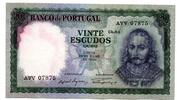 20 Escudos 25/7/1960 Portugal  vz