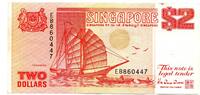 Singapour - Singapore 2 Dollars -