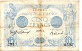 France - Frankreich 5 Francs Bleu -
