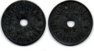 Belgique - Belgien - Belgium 1 Kg de Blanc Courtrai - Kortrijk - Concordia -