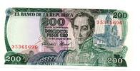 200 Pesos 20/07/1974 Colombie  AU+