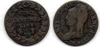 France - Frankreich 5 Centimes -
