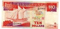 Singapour - Singapore 10 Dollars -