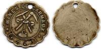 Jeton Outillages  Mines de Carmaux  VF