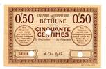 50 Centimes 4/08/1915 Béthune ANNULE AU