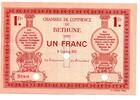 1 Franc 4/08/1915 Béthune ANNULE AU