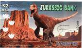 Jurassic Bank 32 Din Utahraptor -