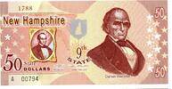 New Hampshire 50 Dollars -