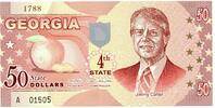 Georgia 50 Dollars -