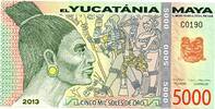 Mexique 5000 Soles Yucatania maya -