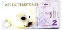 Arctic Territories 2 Dollars Fridtjof Wedel-Jarlsberg Nansen -