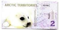 Arctic Territories 2 Dollars Fridtjof Wedel-Jarlsberg Nansen -