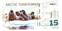 Arctic Territories 15 Polar Dollars Morse - Amundsen -
