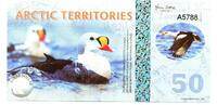 Arctic Territories 50 Polar Dollars King Eider -