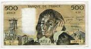 France-Frankreich 500 Francs 6/11/1975 Pascal F+ 13.87 US$  +  8.84 US$ shipping