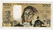 France-Frankreich 500 Francs 5/09/1974 Pascal F+ 13.87 US$  +  8.84 US$ shipping