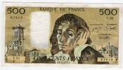France-Frankreich 500 Francs 6/11/1975 Pascal F+ 13.87 US$  +  8.84 US$ shipping