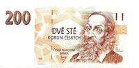 R&eacute;publique Tch&egrave;que 200 Korun 1993 EF 17.34 US$  +  8.84 US$ shipping