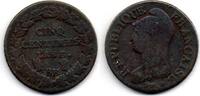France - Frankreich 5 Centimes -
