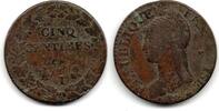 France - Frankreich 5 Centimes -