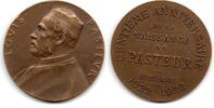Médaille  France - Frankreich Centenaire Naissance de Pasteur EF