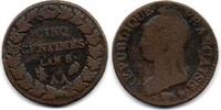 France - Frankreich 5 Centimes -