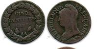 France - Frankreich 5 Centimes -