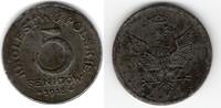 Pologne - Poland - Polen 5 Fenigow 1918 F VF 5.78 US$  +  5.84 US$ shipping