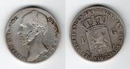 Pays Bas - Netherlands - Niederlande 1 Gulden 1848 F+ 34.69 US$  +  38.44 US$ shipping