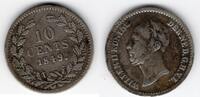 Pays Bas - Netherlands - Niederlande 10 Cents 1849 F+ 17.34 US$  +  5.84 US$ shipping