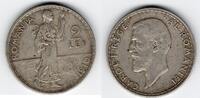 Roumanie - Romania - R&uuml;manien 2 Lei 1910 ss 23.12 US$  +  8.84 US$ shipping