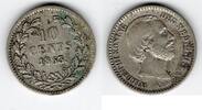Pays-Bas - Netherlands 10 Cents 1853 F+ 75.15 US$  +  shipping