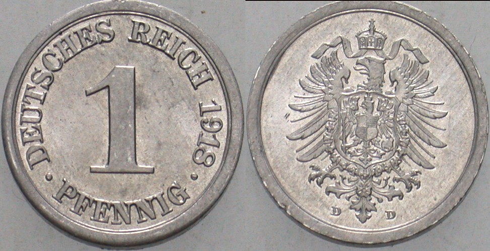 1 Pfennig. 1 Pfennig 1961.