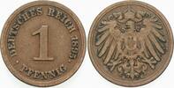 Kleinmünzen-Kaiserreich 1 Pfennig Grosser Adler -