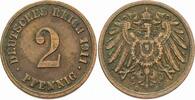 Kleinmünzen-Kaiserreich 2 Pfennig Grosser Adler -