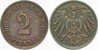 Kleinmünzen-Kaiserreich 2 Pfennig Grosser Adler -