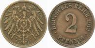 Kleinmünzen-Kaiserreich 2 Pfennig Grosser Adler -