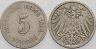 Kleinmünzen-Kaiserreich 5 Pfennig Grosser Adler -