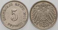 Kleinmünzen-Kaiserreich 5 Pfennig Grosser Adler -